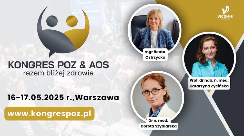 Zapisz się na Kongres POZ & AOS – pierwszy taki w Polsce!